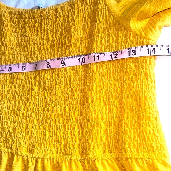 Yellow Maxi Dress- Size Large - Picture 8 of 9